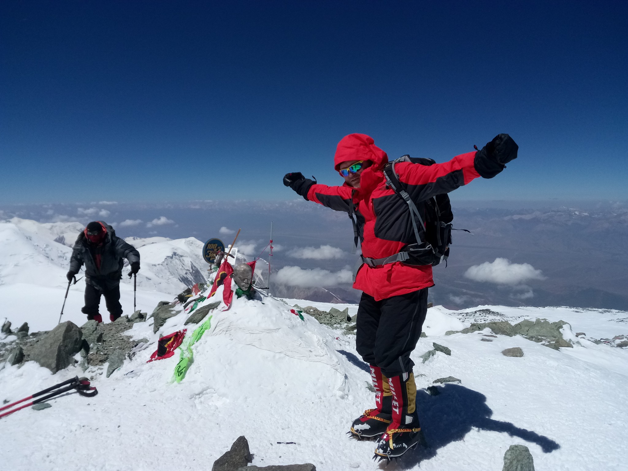 Восхождение на пик Ленина украинских альпинистов 1 августа 2017