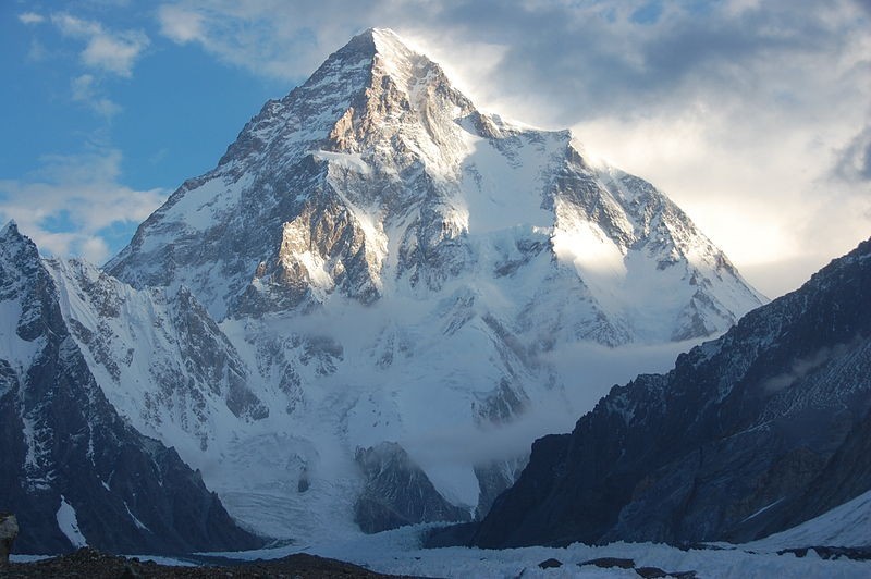 К2 (Чогори, 8611м) - второй по высоте восьмитысячник мира