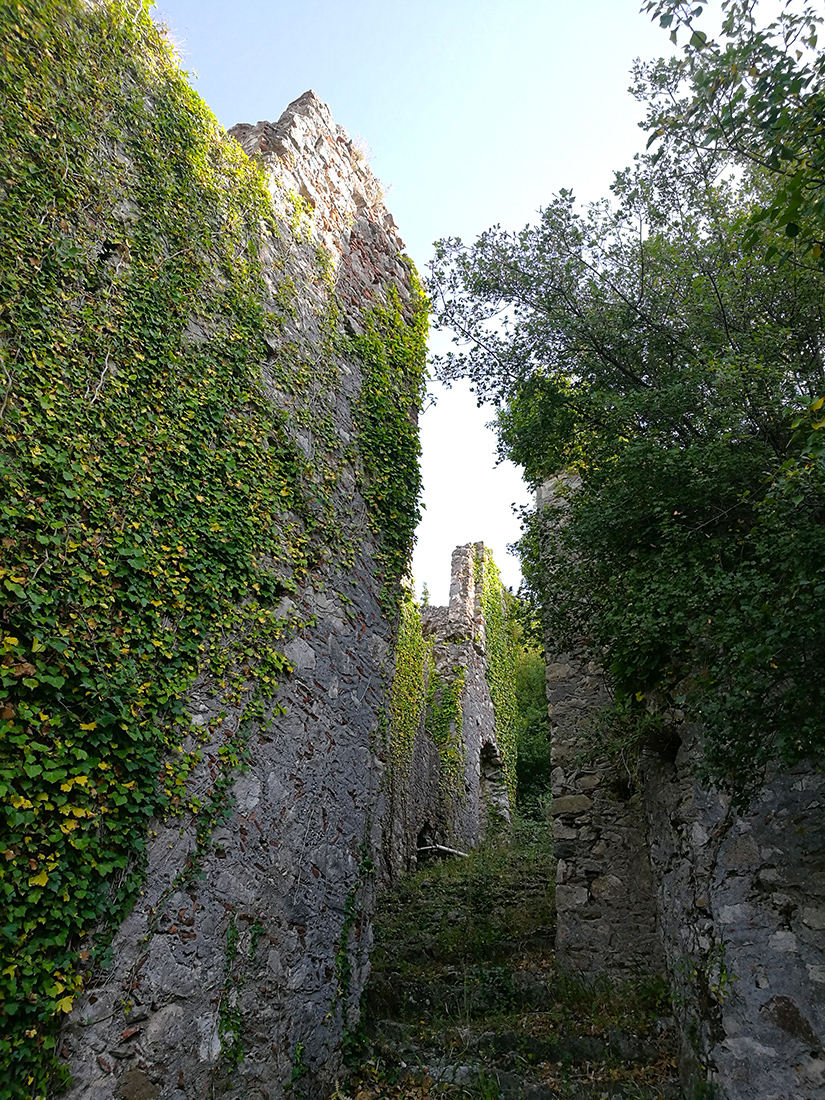 Mystras castle