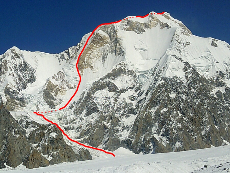 Маршрут ШАШКА (сабля) на вершину пика Чапаева (6371м)