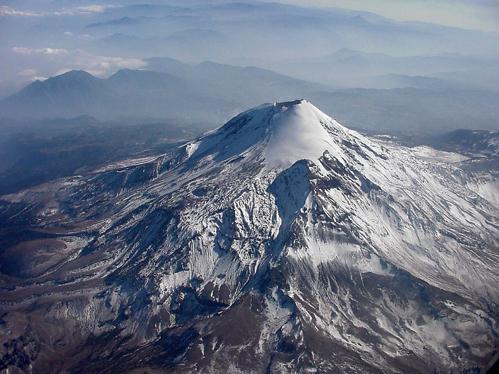 вулкан Орисаба (Pico de Orizaba), 5 636 м 