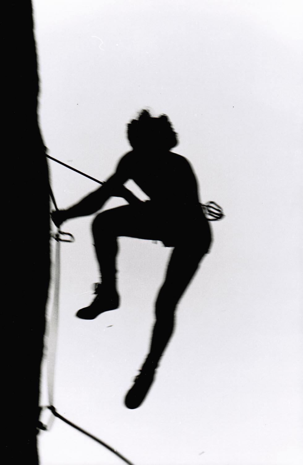 Вольфганг Гюллих (Wolfgang Gullich) - легенда скалолазания. Фото из архива Bernd Arnold