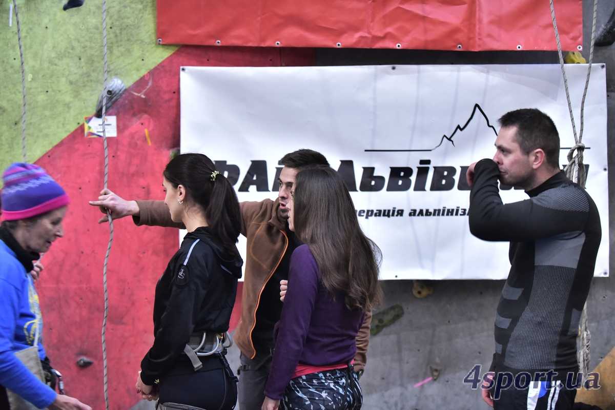 Фоторепортаж: Чемпионат Львовской области по скалолазанию