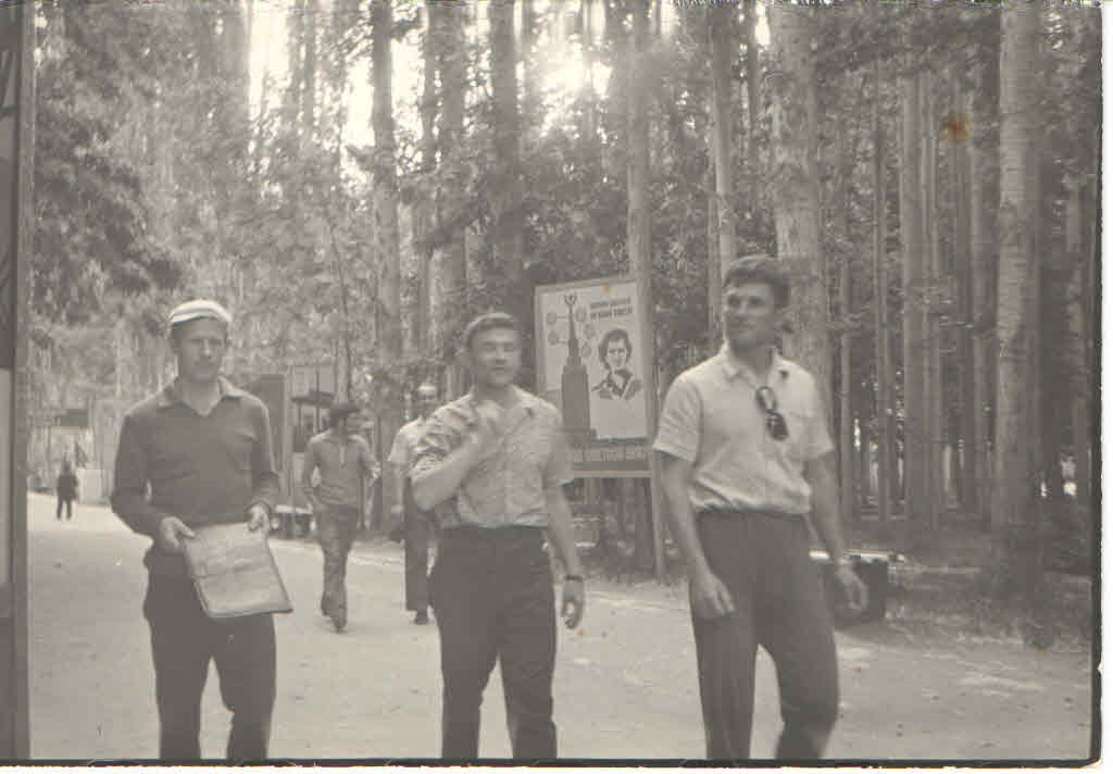 Слева-направо: Юрий Пригода, Юрий Сизый, Владимир Ткаченко