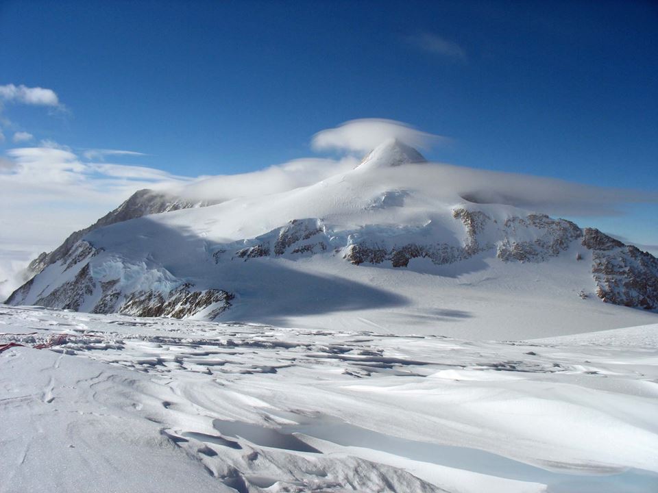 гора Винсон - высочайшая точка Антарктиды