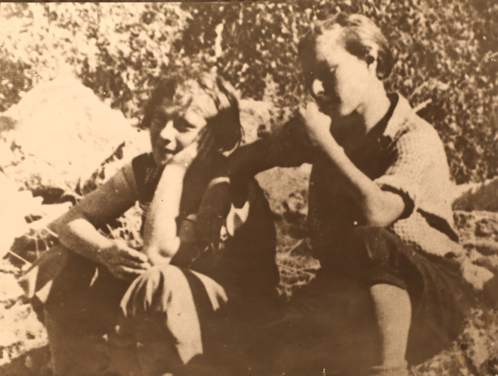 Баровы. Таня и Наташа. Фото из архива Кирилла Барова