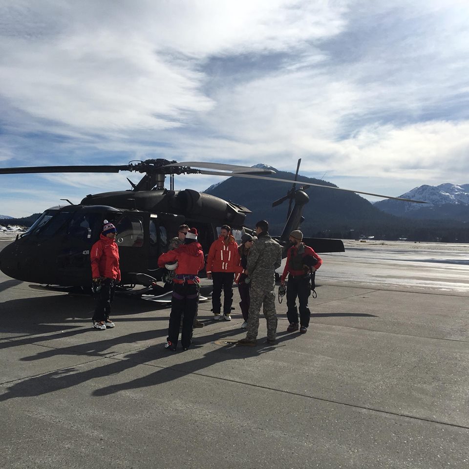 Поисковая операция на Аляске. Фото Juneau Mountain Rescue