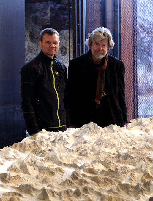 Вольфганг Пуш (Wolfgang Pusch) и Райнхольд Месснер (Reinhold Messner). Фото Wolfgang Pusch