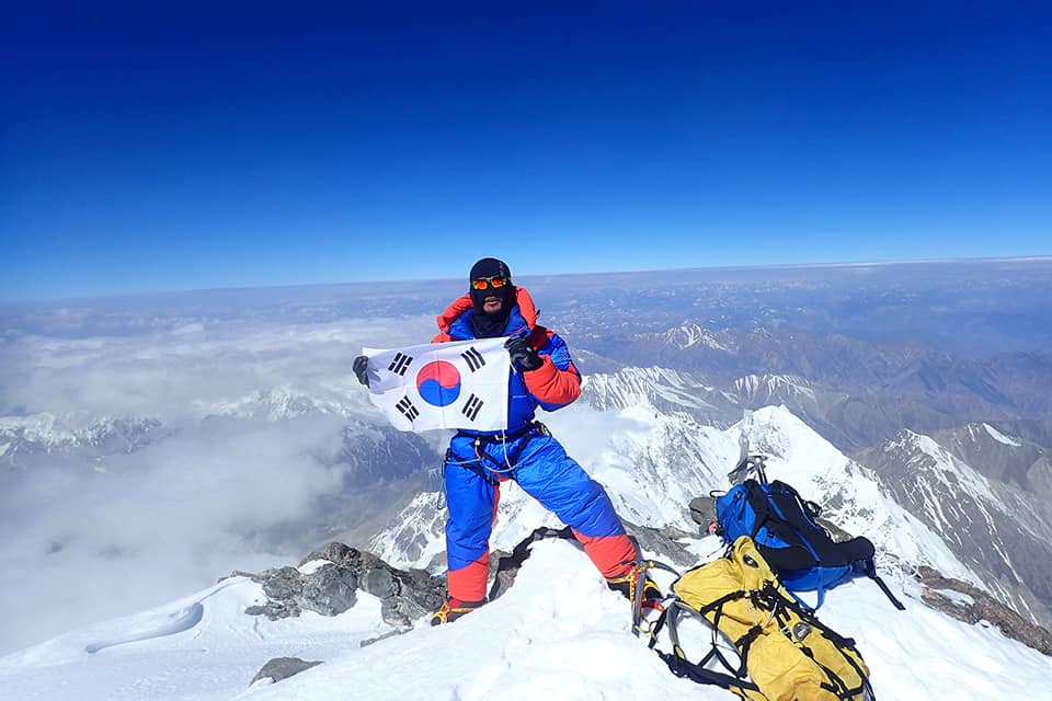 Ким Мигон ( Kim Migon, Южная Корея) на вершине Нангапарбат