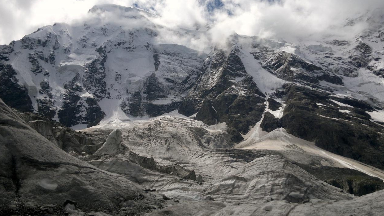  ледник Мижирги. Фото wikimapia . org