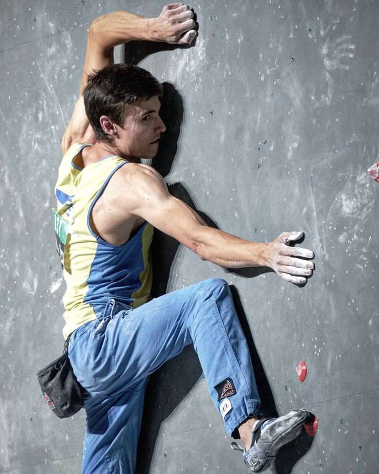 Сергей Топишко в полуфинале Чемпионата Мира по скалолазанию 2018 в дисциплине боулдеринг