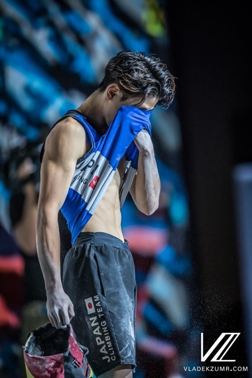 Кай Харада (Kai Harada) в финале Чемпионата Мира 2018 года по буолдерингу