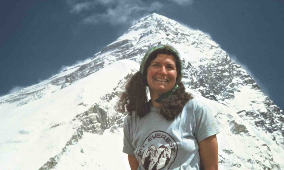 Арлин Блюм (Arlene Blum) во время эверестовской экспедиции 1976 года, посвященной 200-летию независимости США