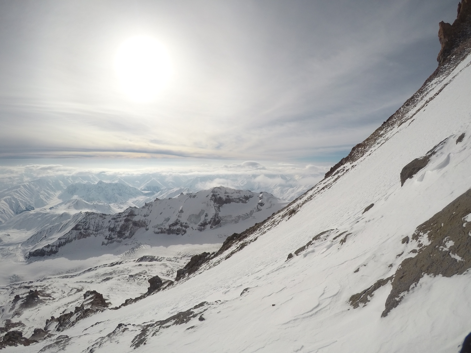 восхождение киевских альпинистов на Казбек. Фото Александр Корец