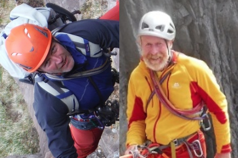 40-летний Стив Перри (Steve Parry) и 66-летний Энди Нисбет (Andy Nisbet). Фото dailyrecord . co . uk