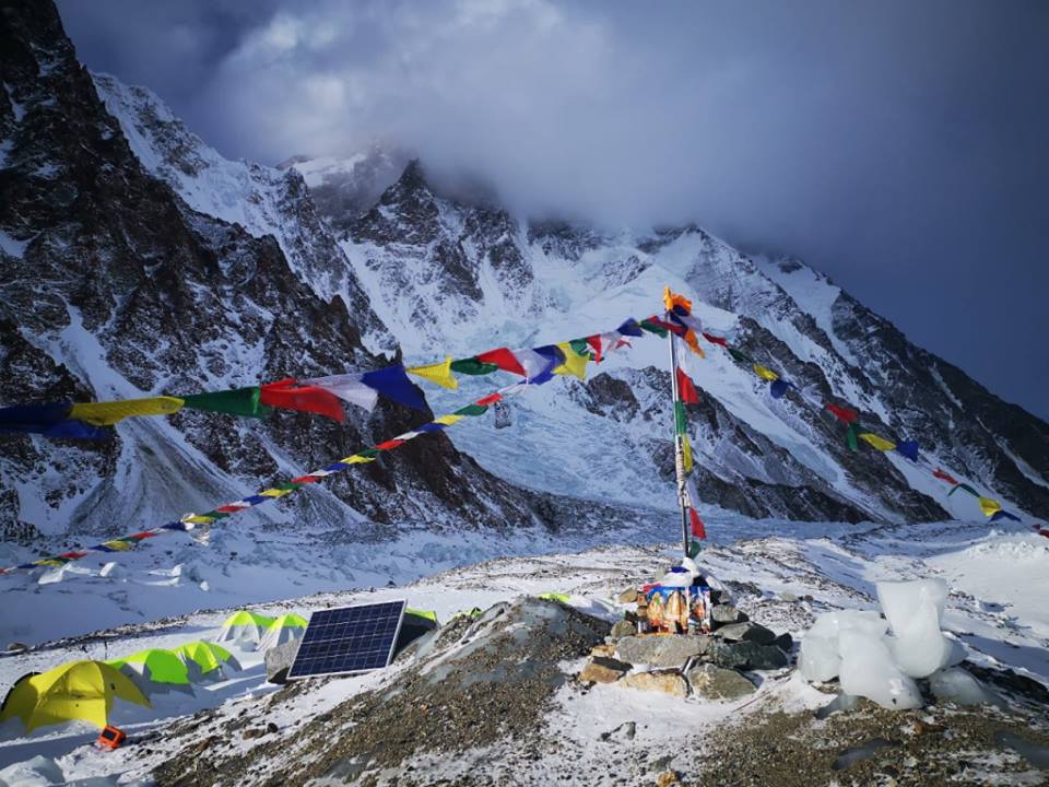 Непогода на К2. Фото K2 winter climb 2019