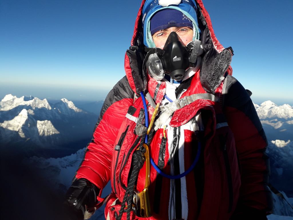 Оксана Литинская на Эвересте. 22 мая 2019 года. Фото Оксана Литинская