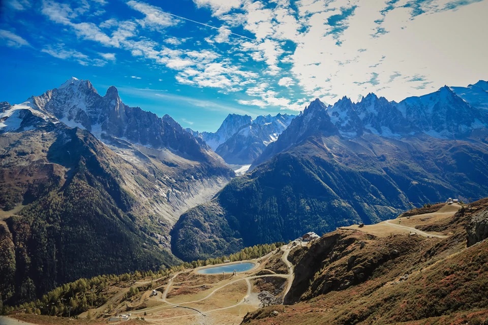 Массив Монблан. Фото FB Chamonix-Mont-Blanc