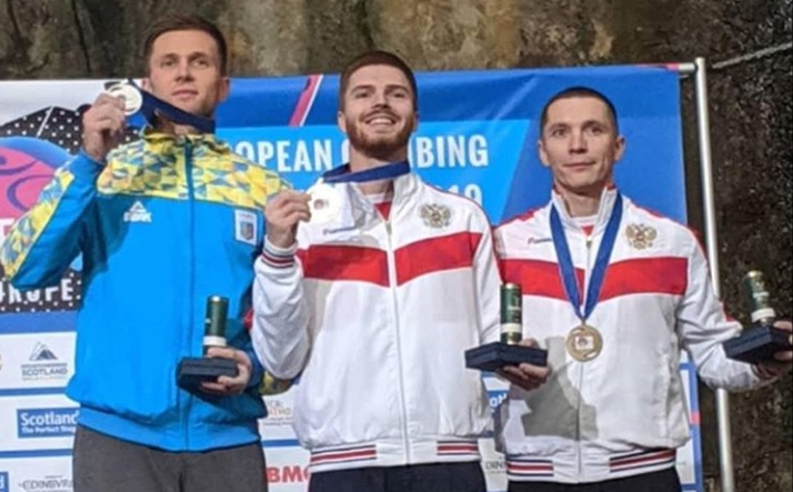 Даниил Болдырев - серебряный призер Чемпионата Европы по скалолазанию