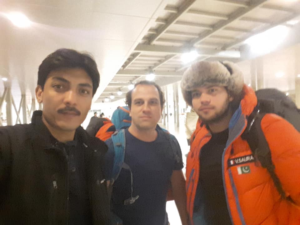 Винсент Саура (Vincent Saura), Джонатан Борд (Jonathan Bordes) в Исламабаде