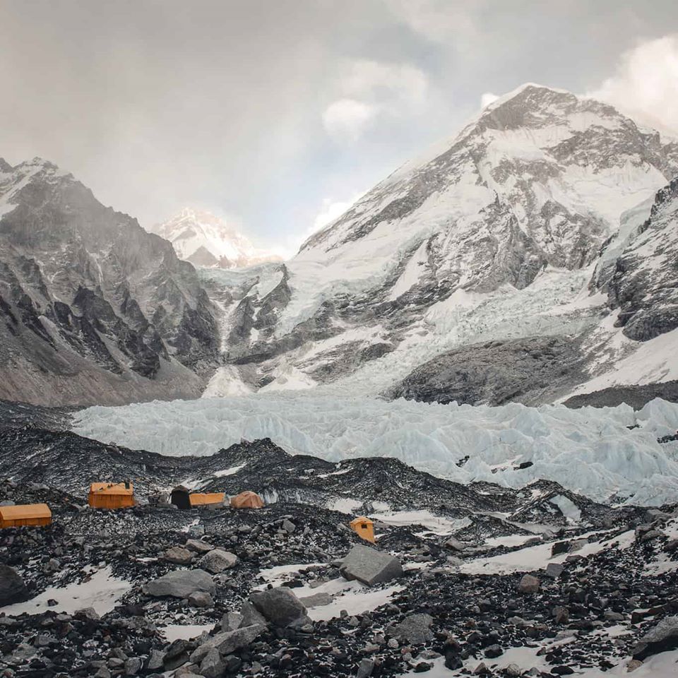 Базовый лагерь Эвереста. Фото Jost Kobusch