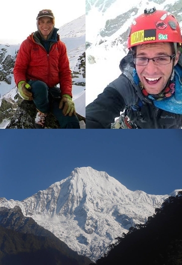 Ник Айелло-Попео (Nick Aiello-Popeo) и Джастин Гуаринo (Justin Guarino), Ганеша (Yangra / Ganesh I, 7422 метров) в Непале