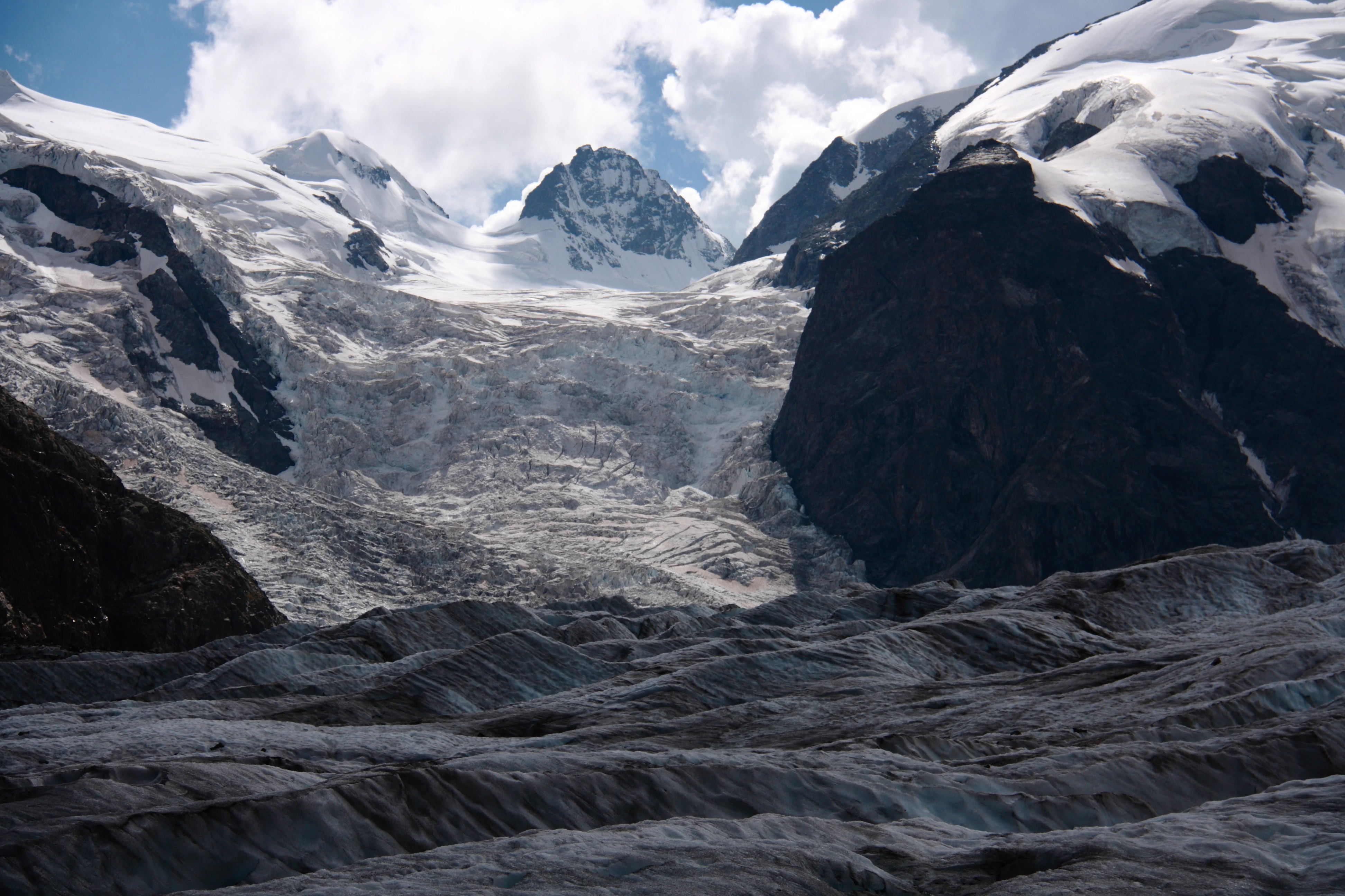 Ледник  Мортерач в Швейцарии. Фото Università Bicocca