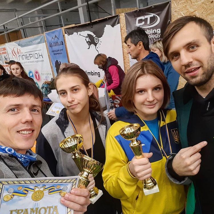 финальный этап Кубка Украины 2020 года по скалолазанию. Фото Клуб скалолазания FormAT