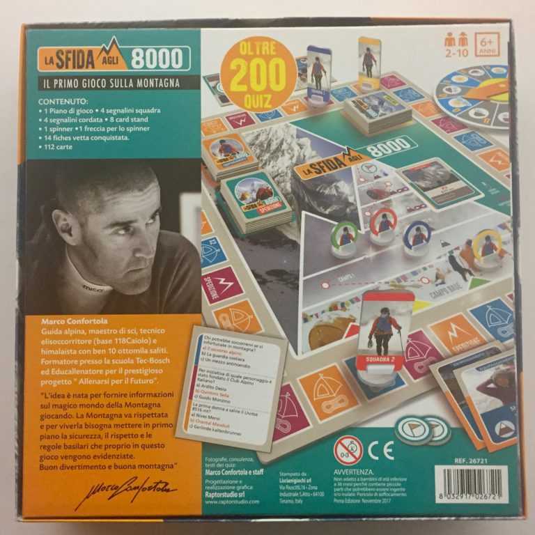  "Вызов 8000" - игра авторства Марко Конфортола 2018 года