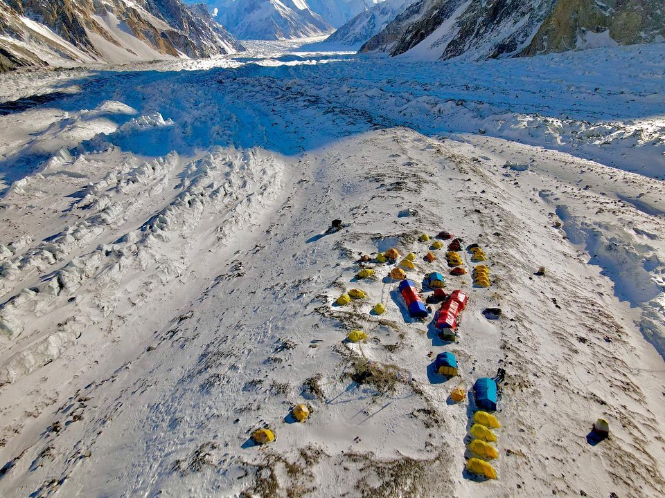 Базовый лагерь восьмитысячника К2. январь 2020. Фото Seven Summit Treks