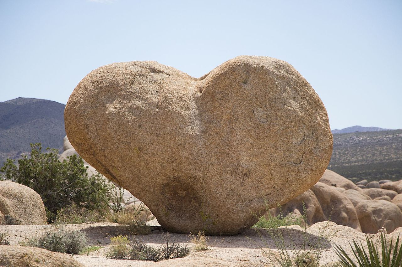 Каменное Сердце - Парк Джошуа-Три - штат Калифорния, США