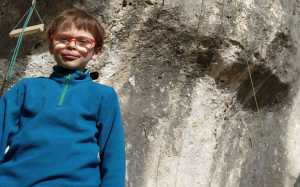 8-летний француз установил новый мировой рекорд в скалолазании, пройдя маршрут сложности 8а+ 