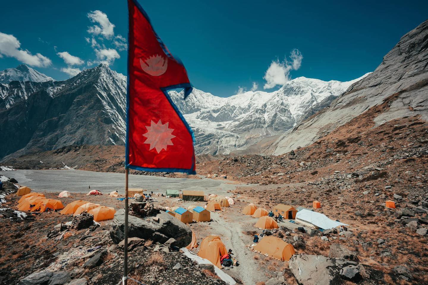 Базовый лагерь Аннапрурны. весна 2021 года. Фото Imagine Nepal