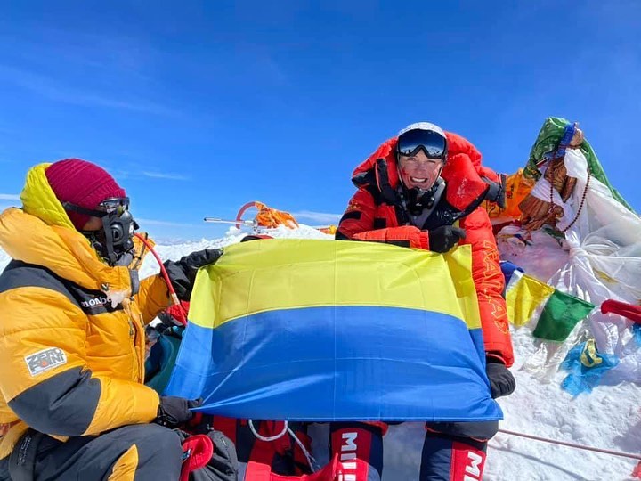 Украинцы на Эвересте, май 2021.