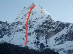 Чешские альпинисты открыли новый маршрут на красивейшей горе Гималаев: Ама-Даблам