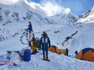 Зимняя экспедиция на Манаслу: установка базового лагеря
