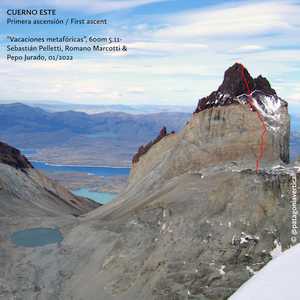 Совершено первое восхождение на вершину Куэрно Эсте (Cuerno Este) в Чилийской Патагонии