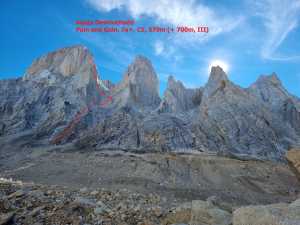 Словацкие альпинисты открыли в Патагонии новую вершину Aguja Desmochad