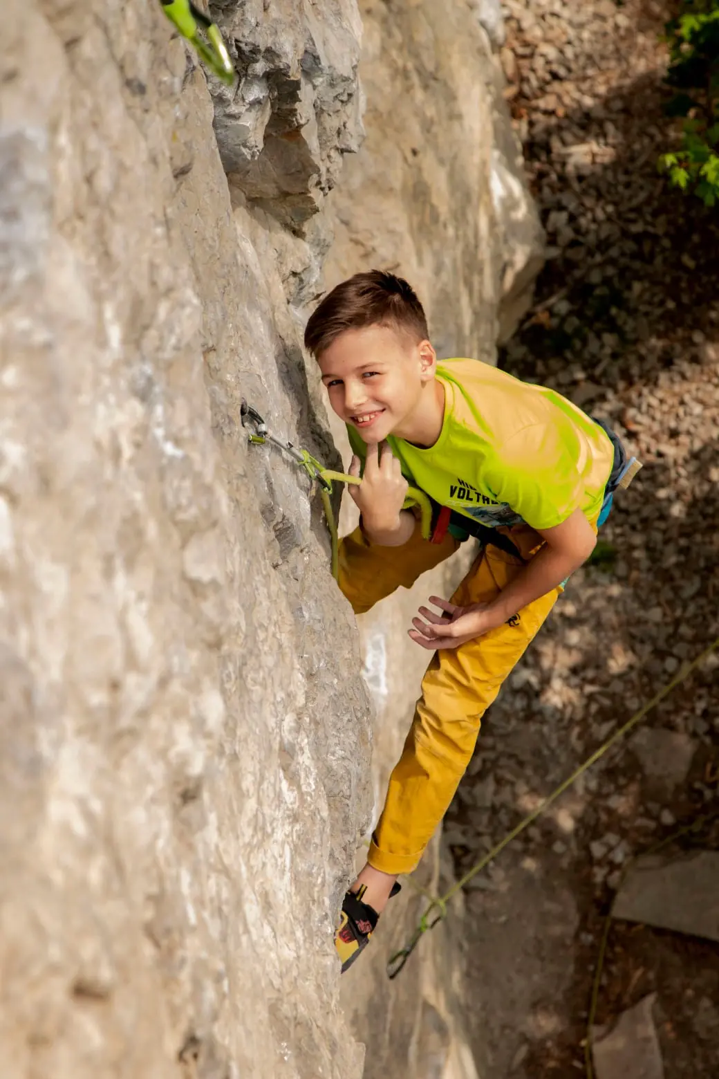 Панков Константин (9 лет). Фото Скалолазание Украинки