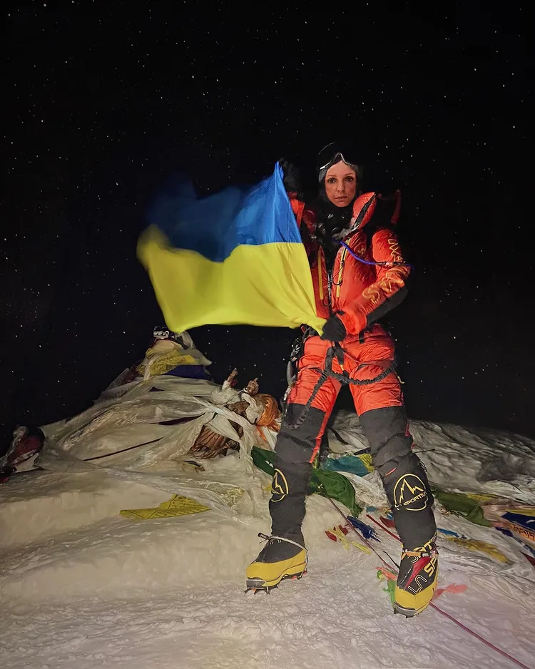 Вершина Евересту 8848м 24.05.2022. Фото Катерина Липка (Калабухова)