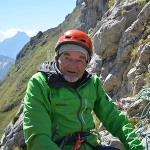 У віці 99 років помер Марсель Ремі - найстаріший у світі діючий скелелаз 