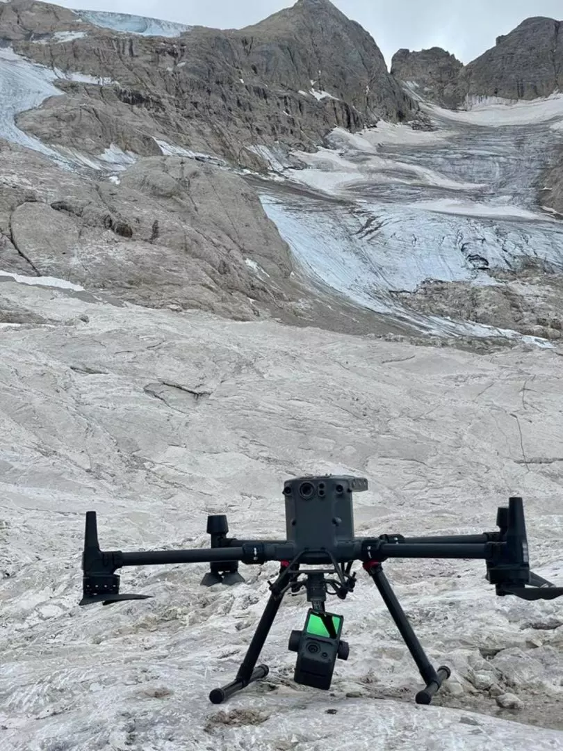 Рятувальний дрон на Мармоладі. Фото: CNSAS
