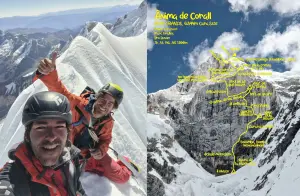 Іспанські альпіністи відкривають новий маршрут на вражаючій, 1000-метровій східній стіні гори Сіула-Гранде в Перу   
