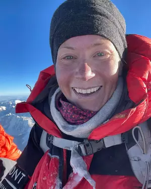 Крістін Харіла на вершині K2: ще ближче до своєї місії  - 14 восьмитисячників світу в найшвидший термін