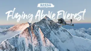 Рекорд серед дронів: DJI Mavic 3 знімає Еверест з висоти понад 9200 метрів!