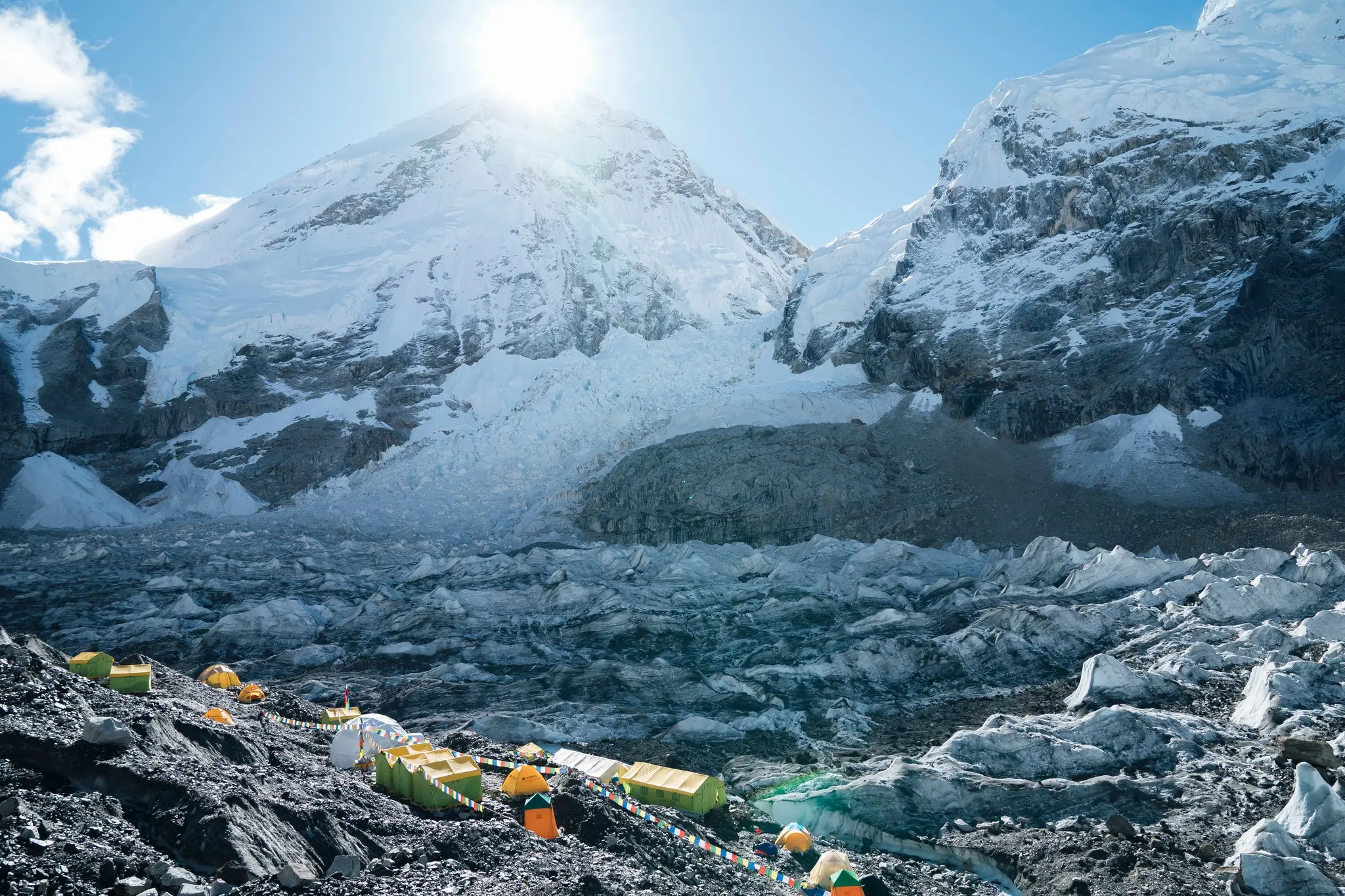 вихід до першого висотного табору на Евересті. Фото Bartłomiej Pawlikowski