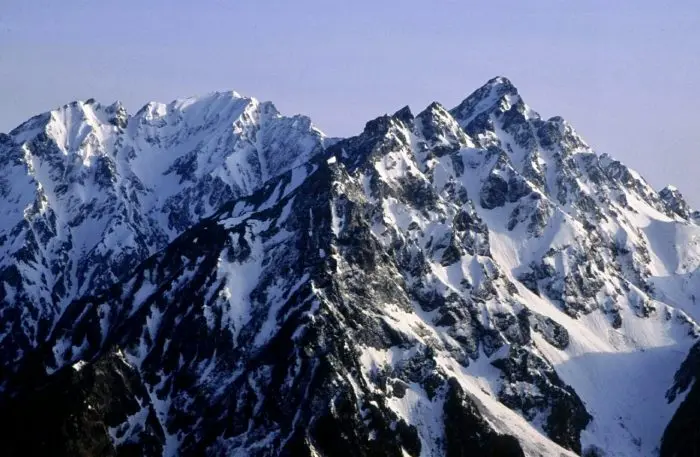 Гора Хотака (Mount Hotaka, 3190 м) у Північних Альпах. Фото: Wikimedia