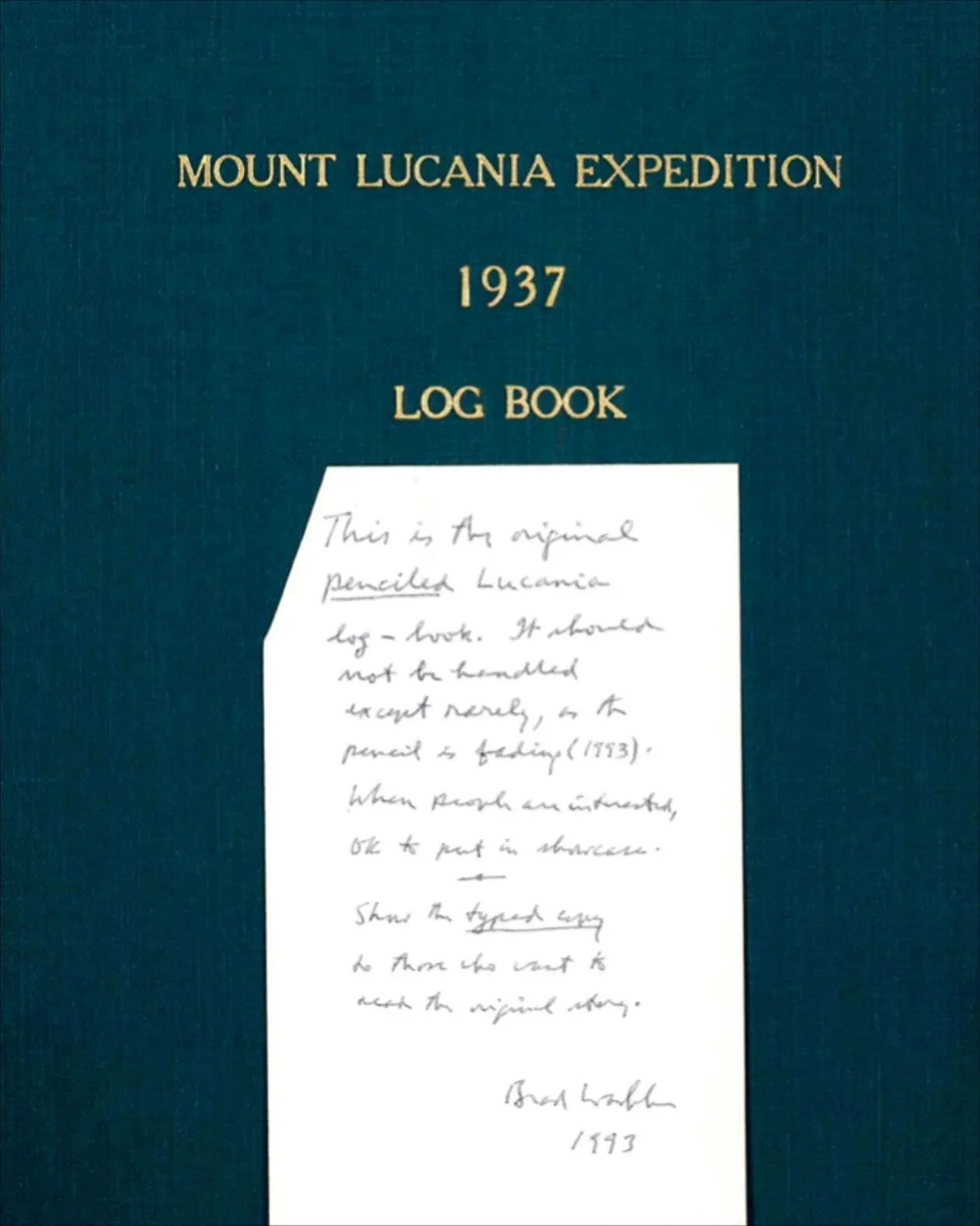 Два роки тому Гріффін Пост прочитав історію виживання Девіда Робертса про Бредфорда Вашборна 2007 року під назвою «Порятунок з Лукейнії: Епічна історія виживання» (Escape from Lucania: An Epic Story of Survival)