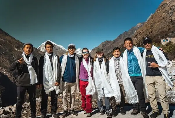 Міжнародна альпіністська команда вже у базовому таборі восьмитисячника Чо-Ойю