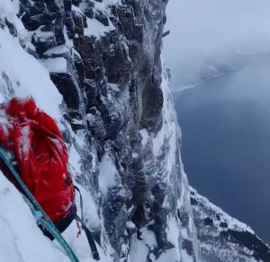 Фінський альпініст відкриває новий  маршрут 
